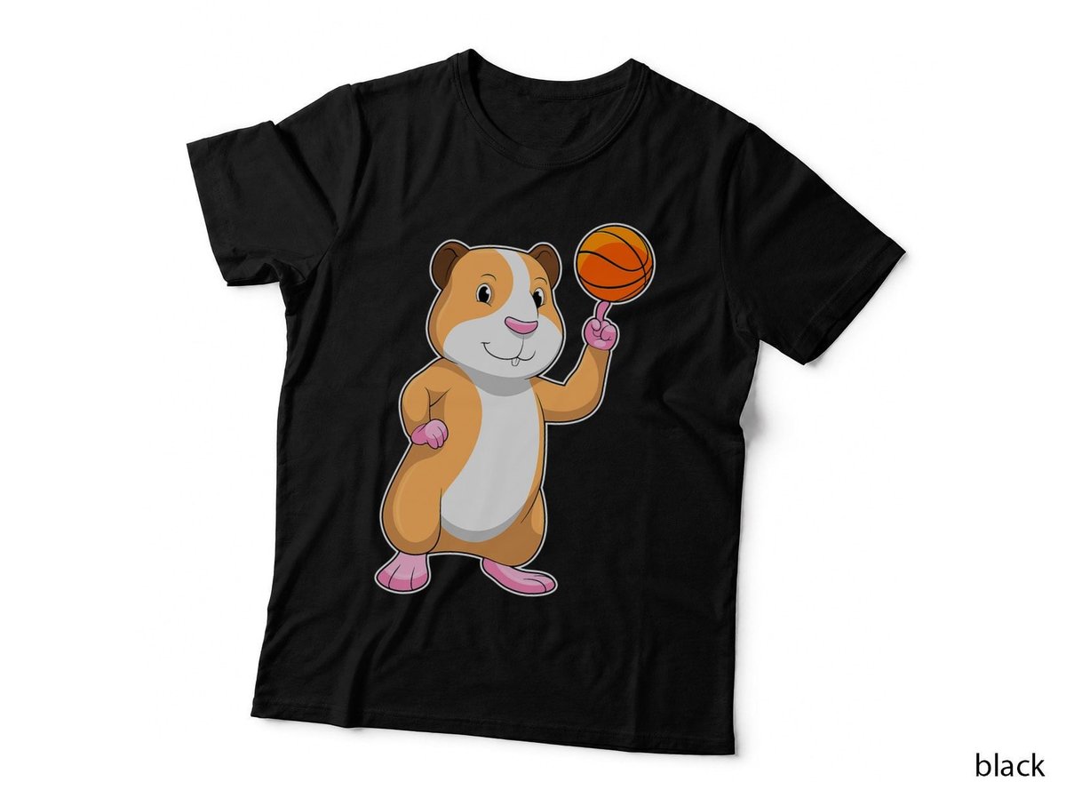 Guinea Pig Basketball Player Basketball Sports T-Shirt