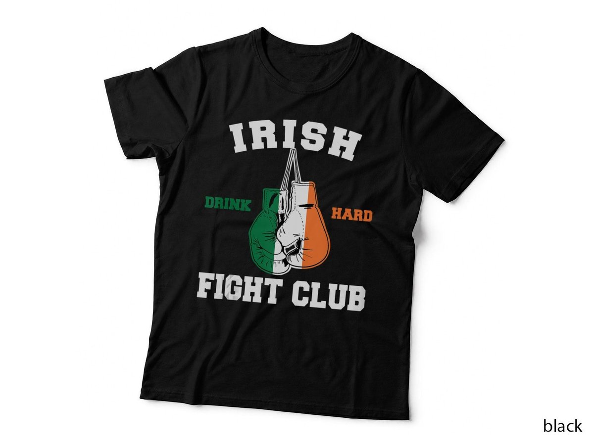 Irish Fight Club Funny Irish Boxing T-Shirt