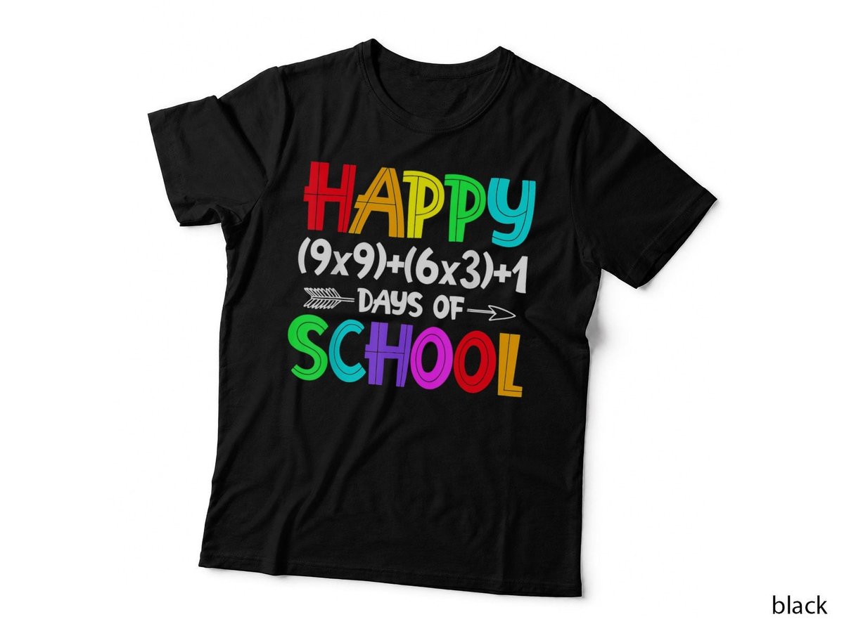Math Formula 100 Days of School Shirt Math Teacher 100th Day T-Shirt Copy