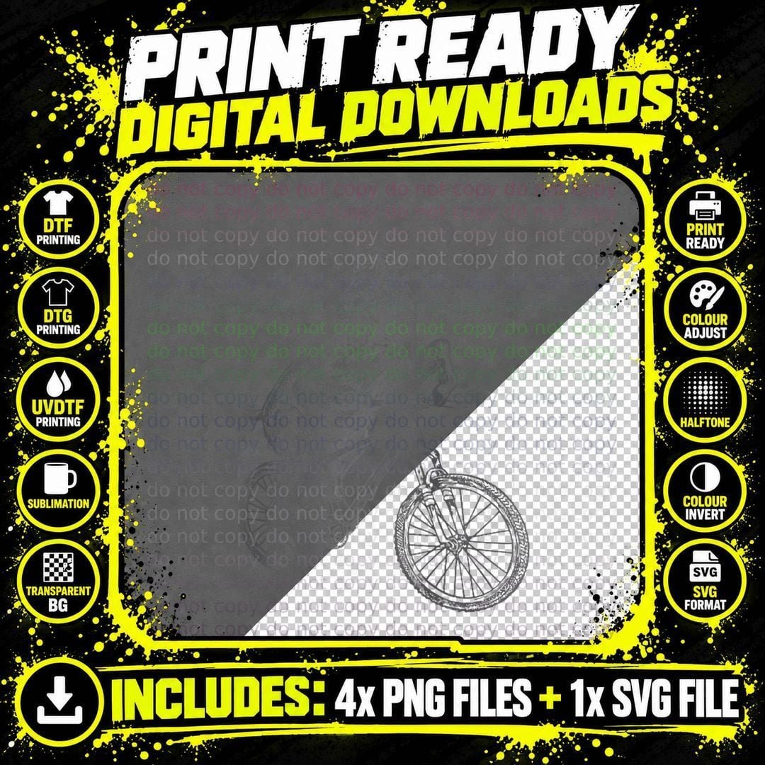 Seembo Goat Cycling Bicycle Cyclist Bicycling Bike Png SVG Digital Bundle