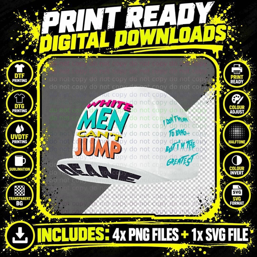 Sidney DEANE Cycling Cap T-Shirt Png SVG Digital Bundle
