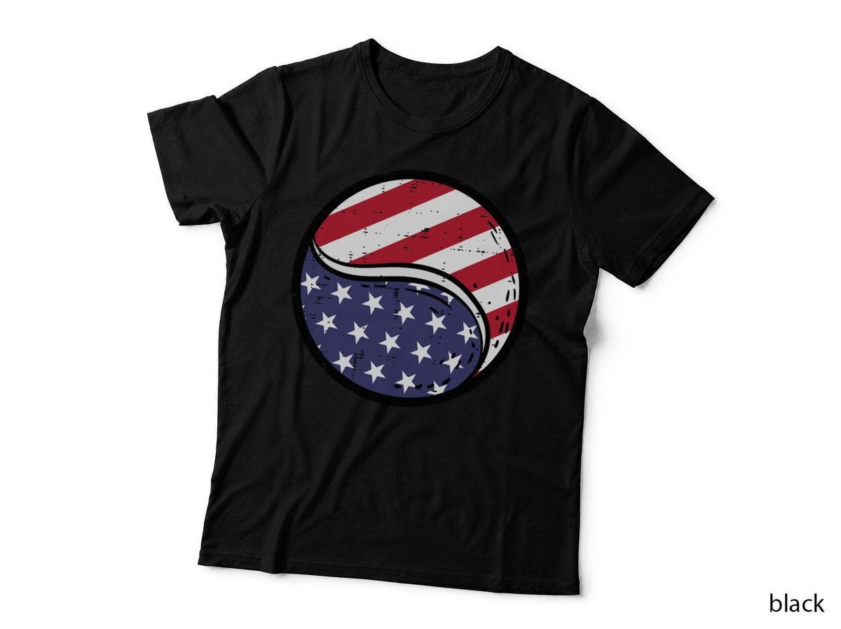 Tennis Ball Fourth July 4th Sports Patriotic Men Women Kids T-Shirt
