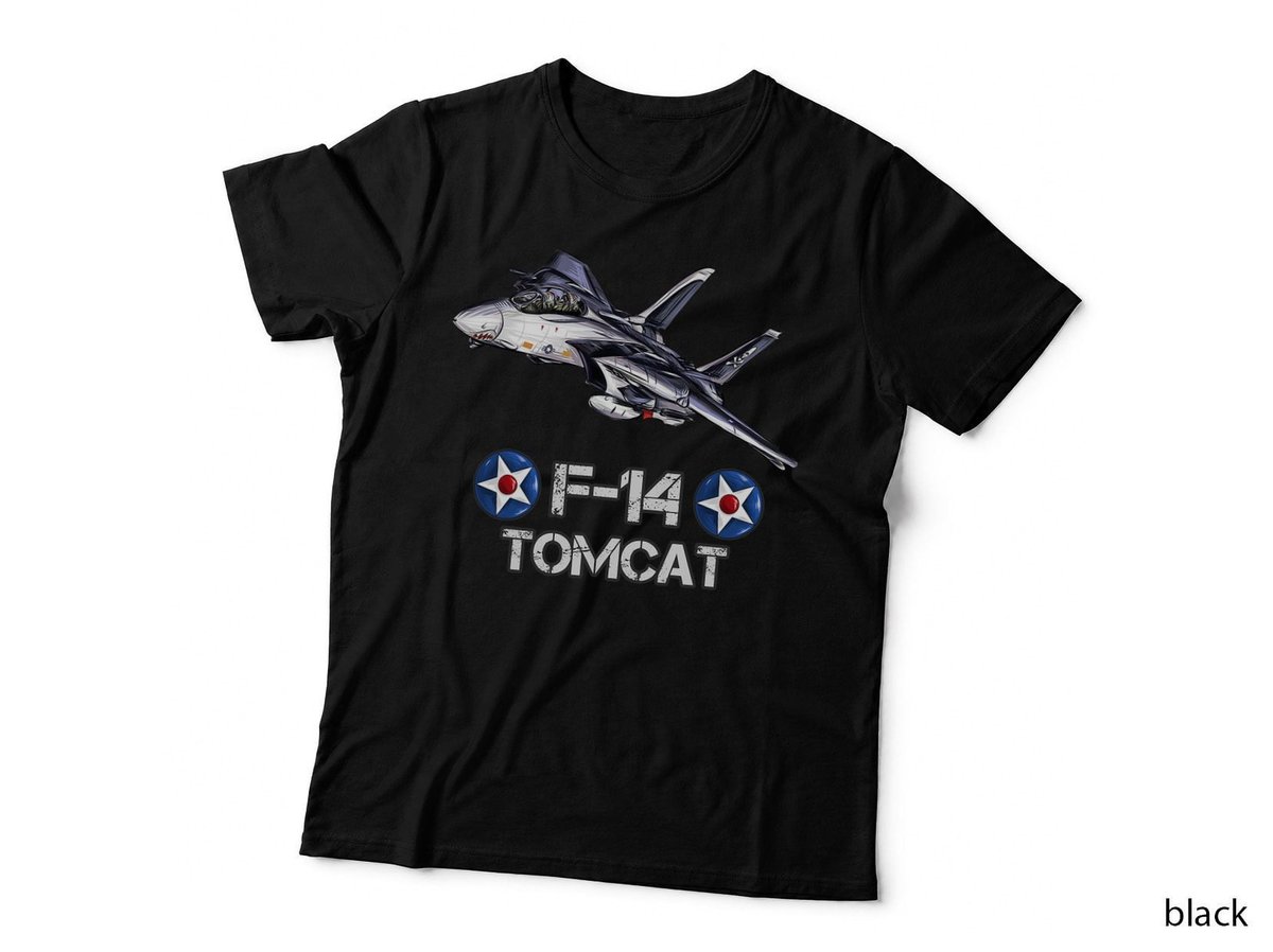 Vintage F-14 Tomcat Fighter Jet Military Aviation Gift T-Shirt Copy