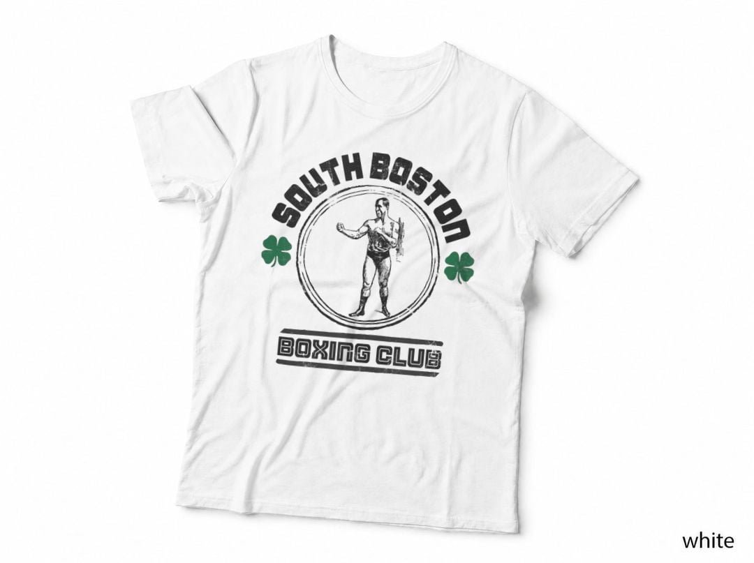 Vintage South Boston Boxing Club - Boxing T-Shirt