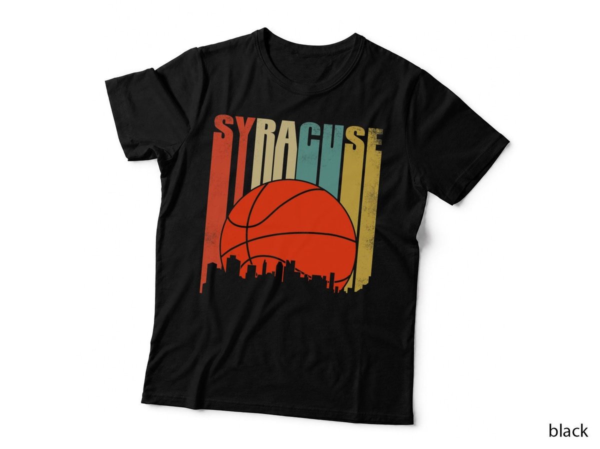 Vintage Syracuse Basketball Shirt New York