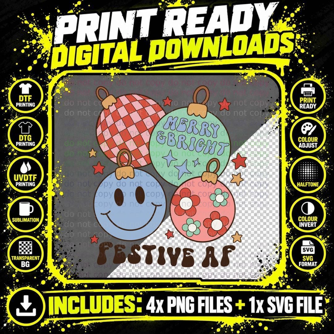Candy Cane Christmas Bow Christmas T-Shirt Png SVG Digital Bundle