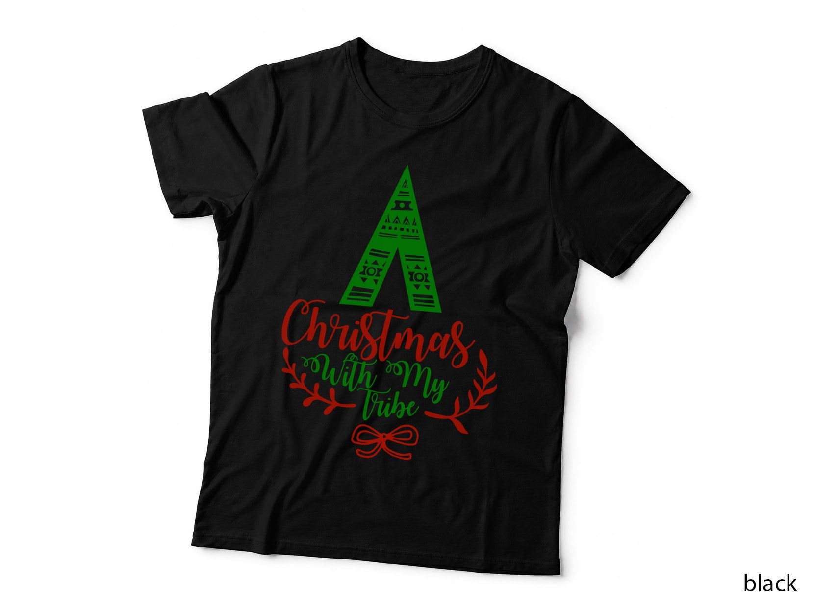 Christmas with My Tribe T-Shirt
