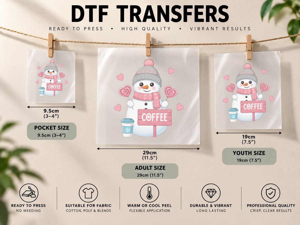 Coffee Christmas, Funny Xmas, Ugly DTF Transfer Iron On