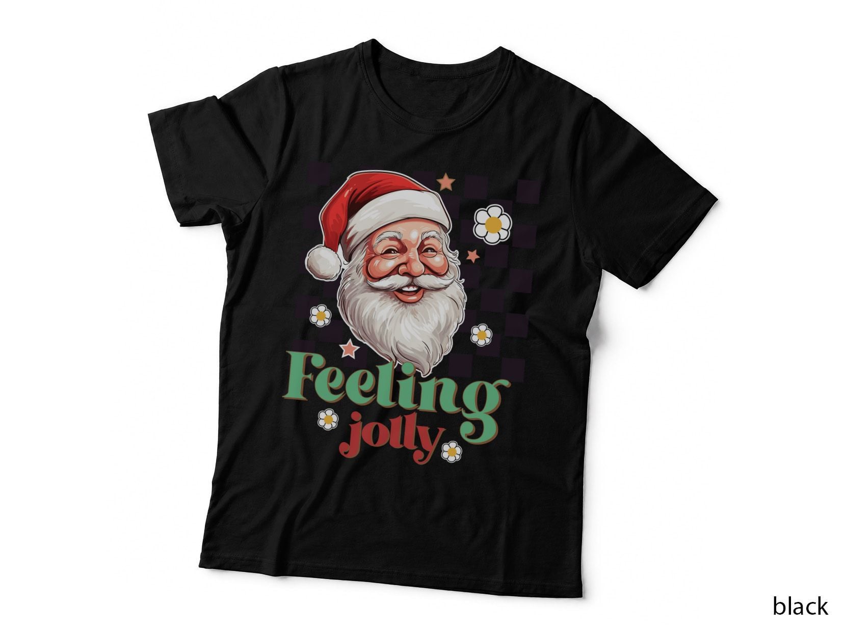 Festive Christmas Bow with Berries and Bells Christmas T-Shirt