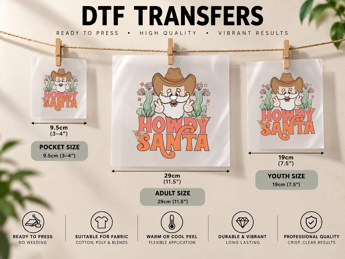 Festive Furry Christmas Lights Christmas, Christmas Graphic DTF Transfer Iron On