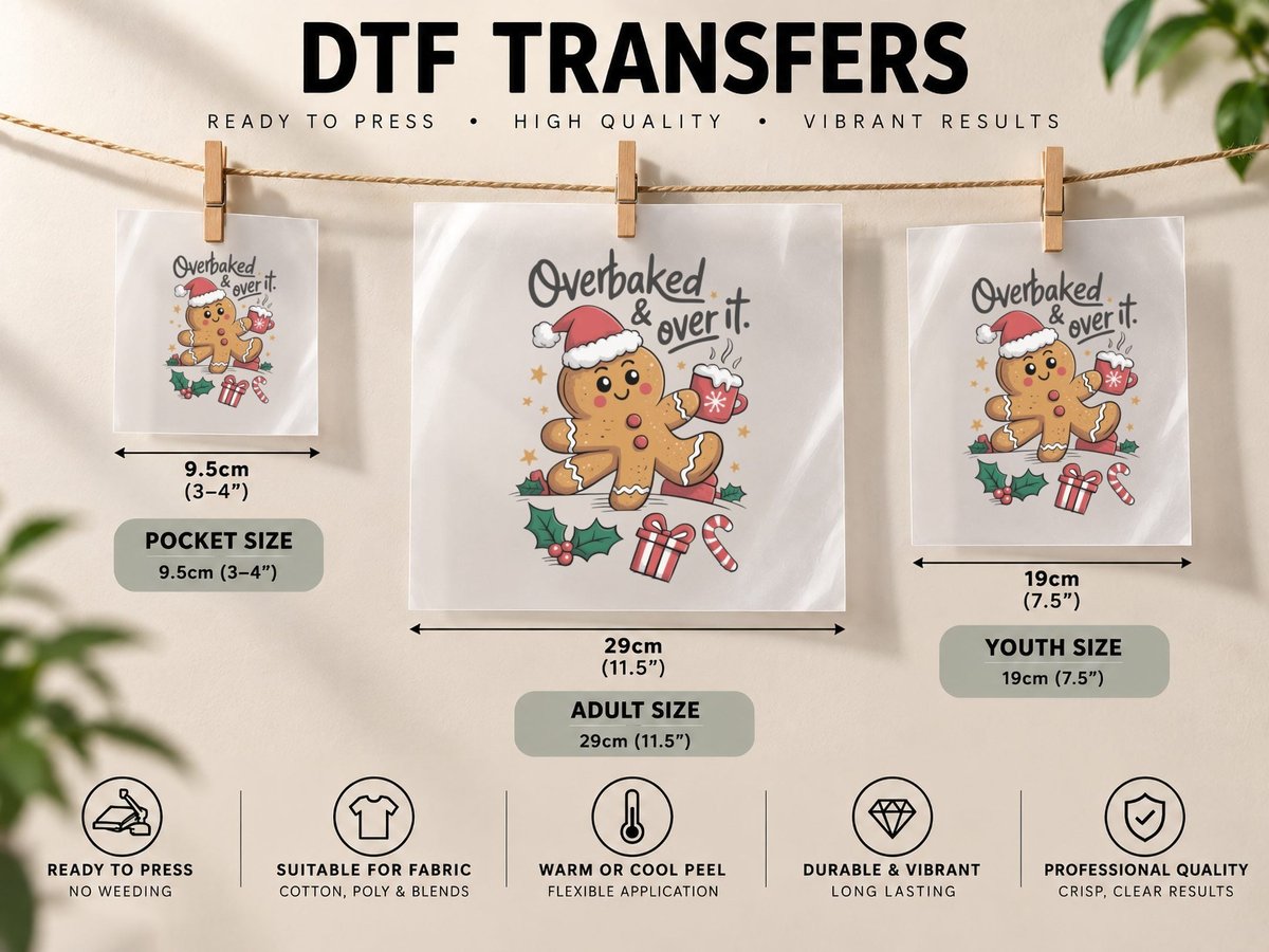 Festive Goose with Tree Christmas, Funny Xmas Graphic DTF Transfer Iron On