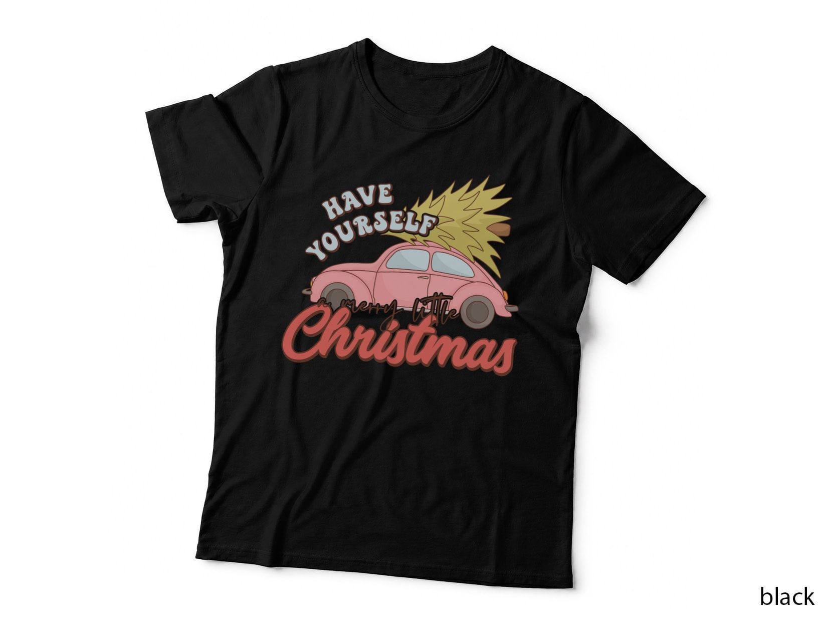 Festive Plaid Bow Christmas T-Shirt, Christmas Graphic Tee, Christmas Gift Shirt