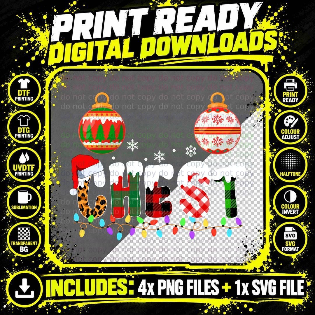 Funny Chest Nuts Couples Christmas Chestnuts Adult Png SVG Digital Bundle