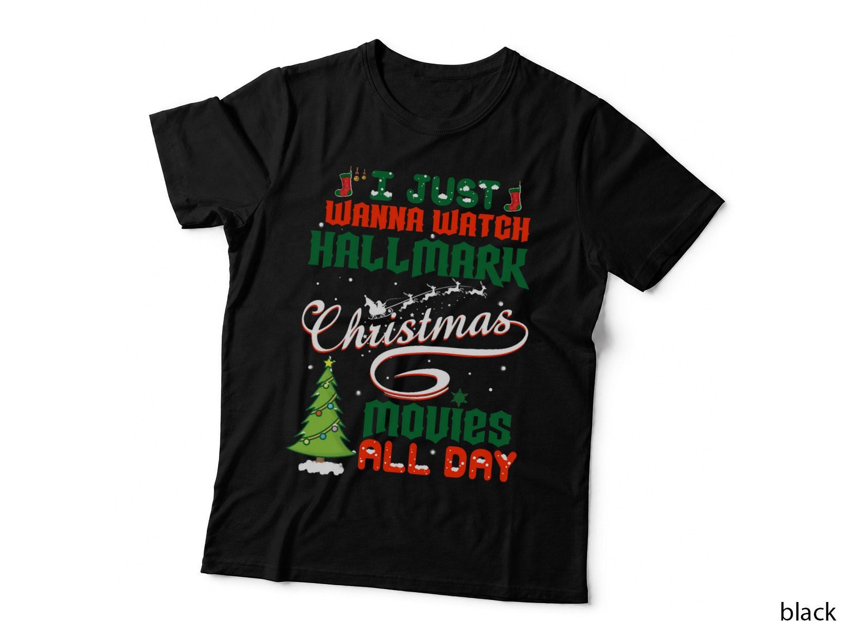 Funny Hallmark Christmas Movie Shirt Xmas Gift - Christmas Movies T-Shirt