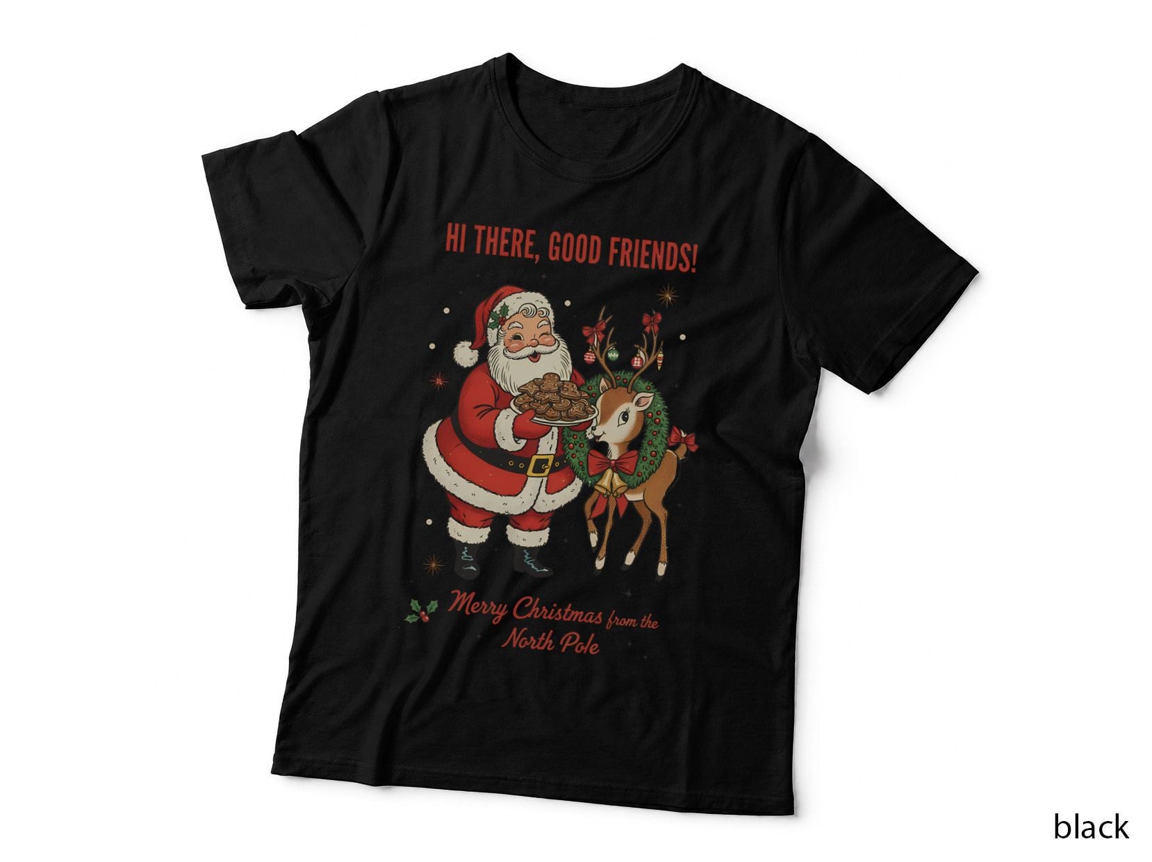 Gingerbread Cookie Company Made with Sugar Spice & Everything Christmas T-Shirt