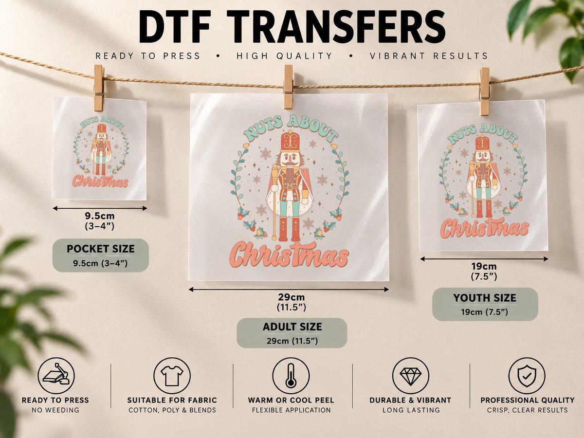 Glittery Pink Bow with Lights Christmas, Christmas Graphic DTF Transfer Iron On