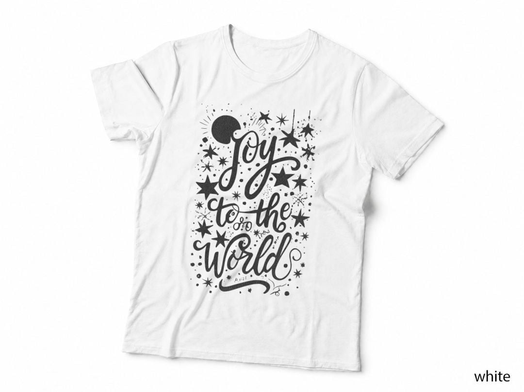Joy to the World Black T-Shirt