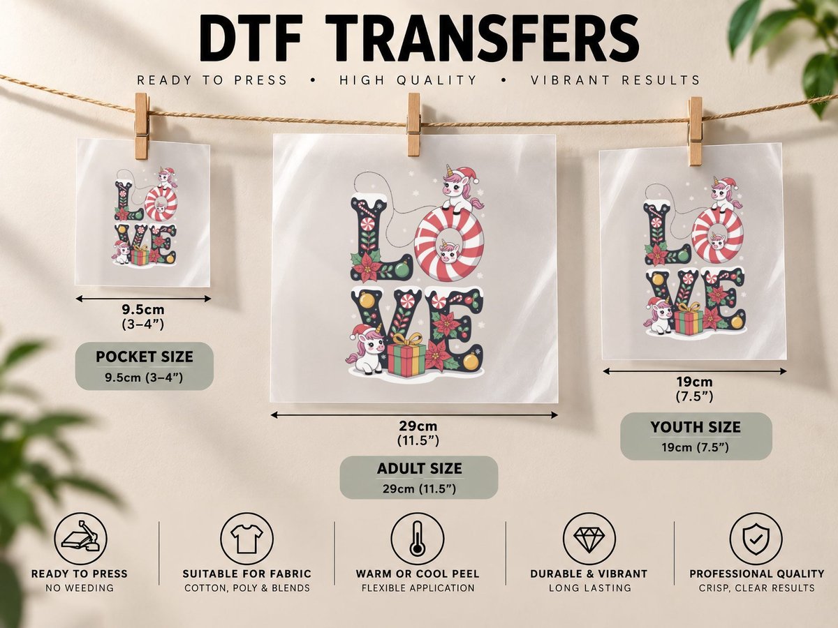 Love Christmas, Funny Xmas, Xmas Humor DTF Transfer Iron On
