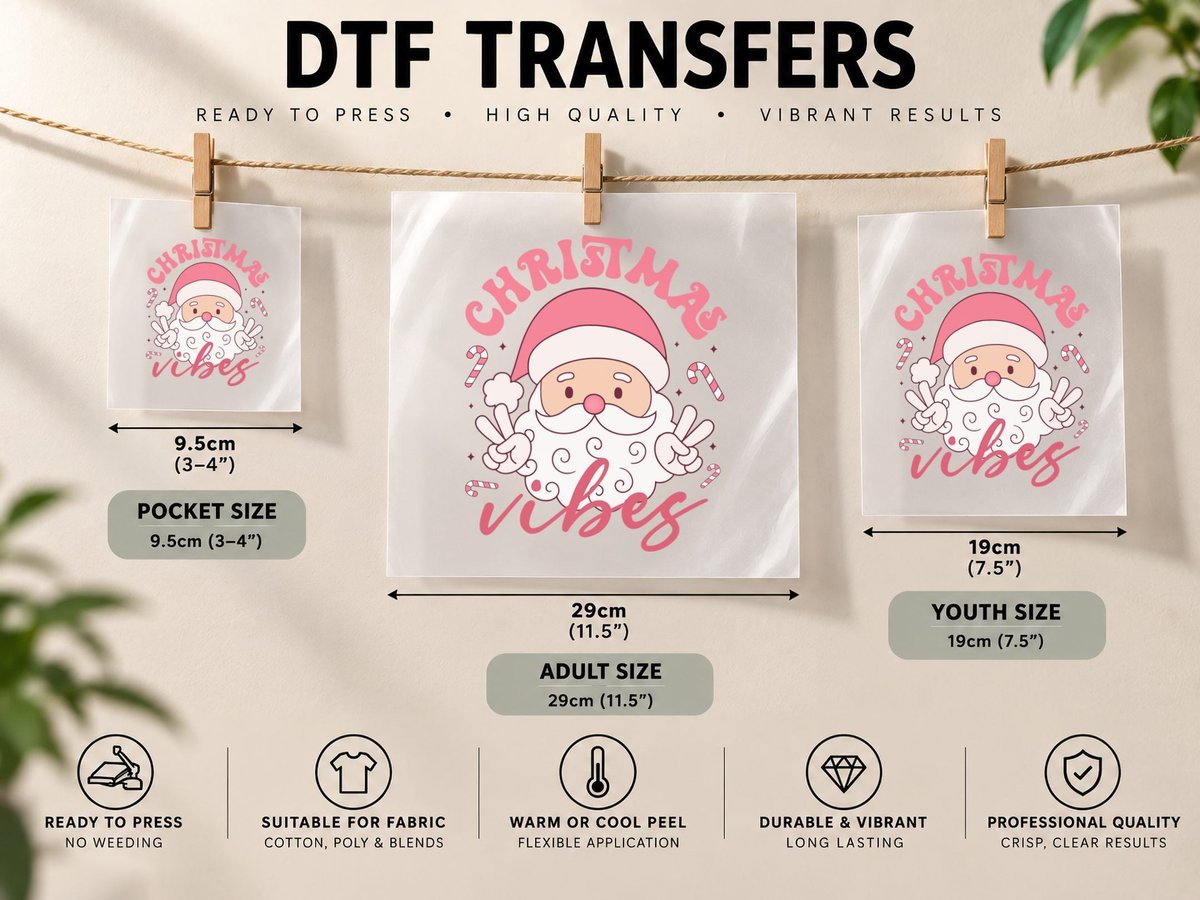 Meowy Christmas Design, Funny Xmas, Holiday Gift DTF Transfer Iron On