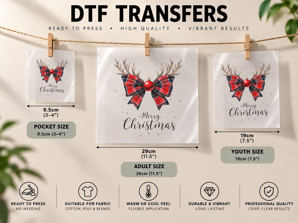 Merry Christmas Art, Funny Xmas, Holiday Gift DTF Transfer Iron On