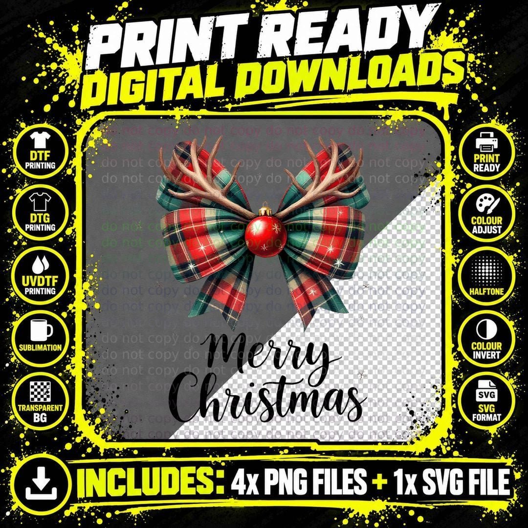 Merry Christmas Design T-Shirt, Funny Xmas Tee Png SVG Digital Bundle