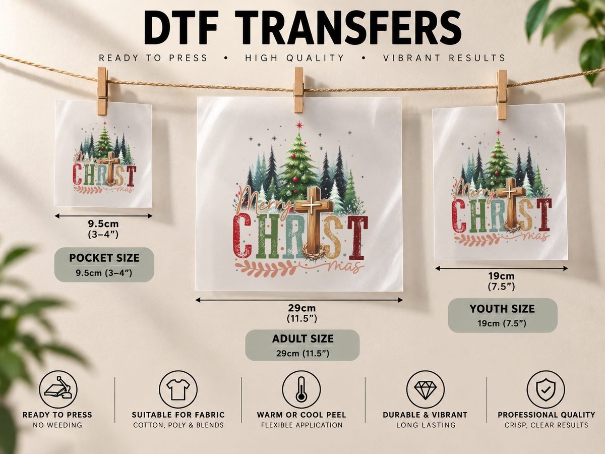 Merry Christmas Edition, Funny Xmas, Ugly DTF Transfer Iron On