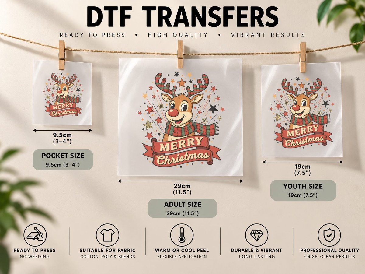 Merry Christmas Print, Funny Xmas, Xmas Humor DTF Transfer Iron On