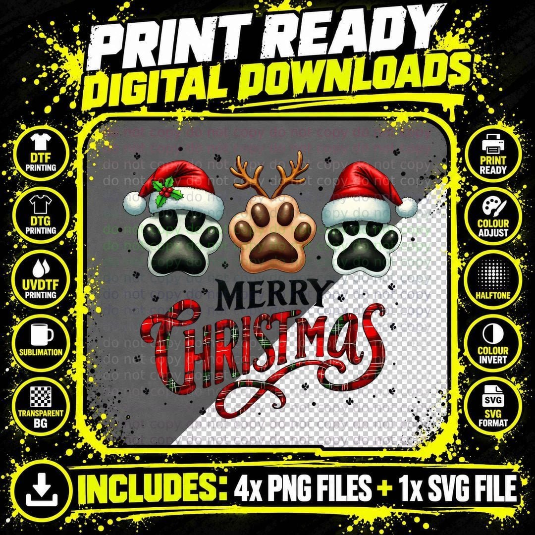 Merry Christmas T-Shirt, Funny Xmas Tee, Xmas Humor Shirt Png SVG Digital Bundle