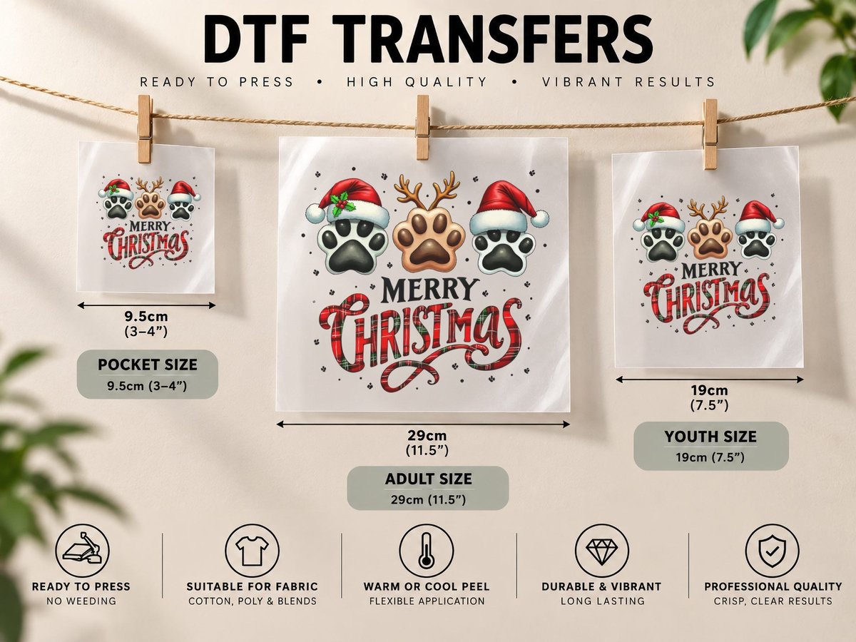 Merry Christmas, Funny Xmas, Xmas Humor DTF Transfer Iron On