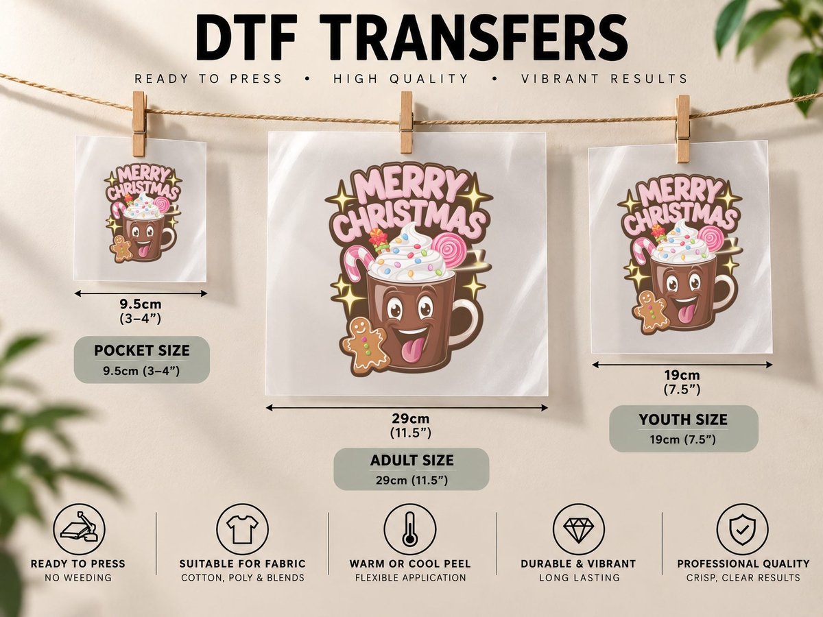 Merry Christmas Design, Funny Xmas, Xmas Humor DTF Transfer Iron On