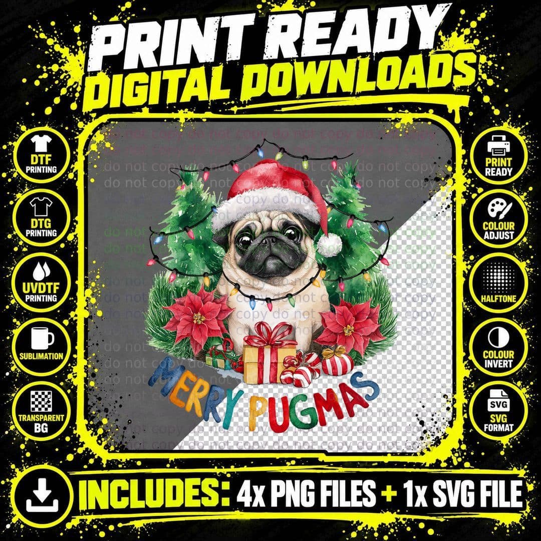 Merry Trashmas Christmas T-Shirt, Funny Xmas Tee Png SVG Digital Bundle