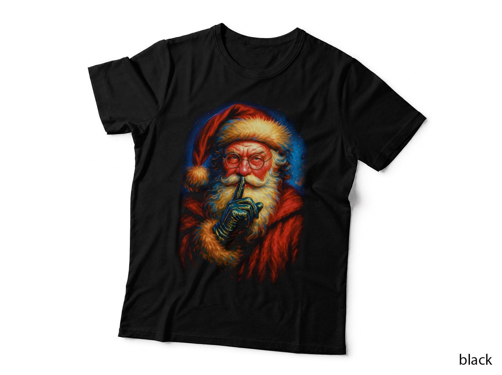 Papai Noel 3 Halftone A3 T-Shirt