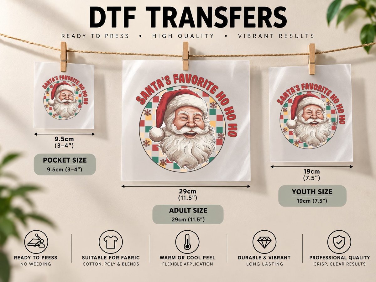 Pink Christmas Bow with Trees Christmas, Christmas Graphic DTF Transfer Iron On