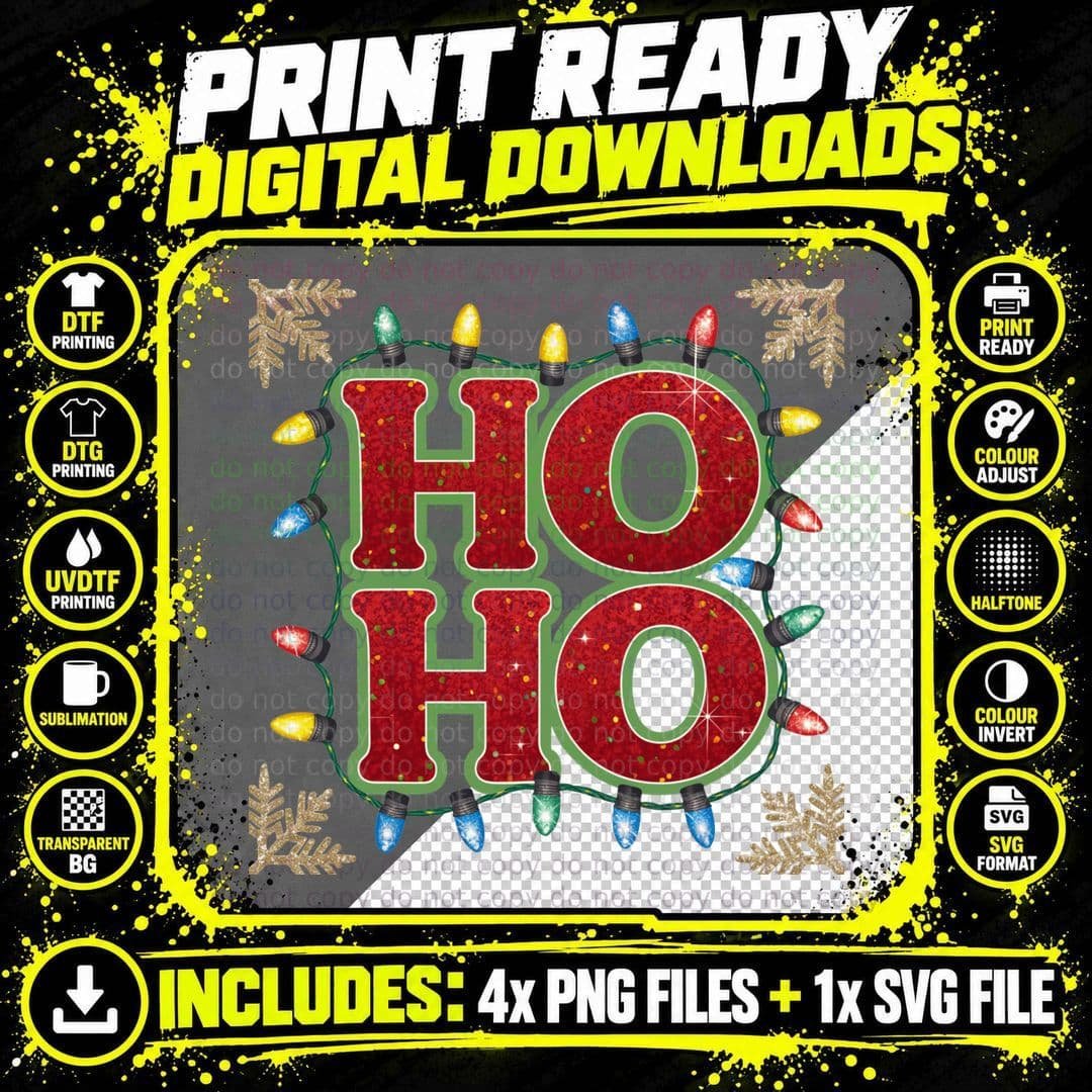 Red and White Striped Bow Christmas T-Shirt Png SVG Digital Bundle