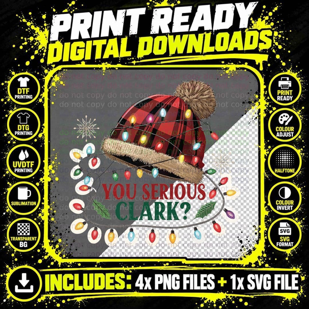 Santa Festive Mail Delivery Christmas T-Shirt Png SVG Digital Bundle