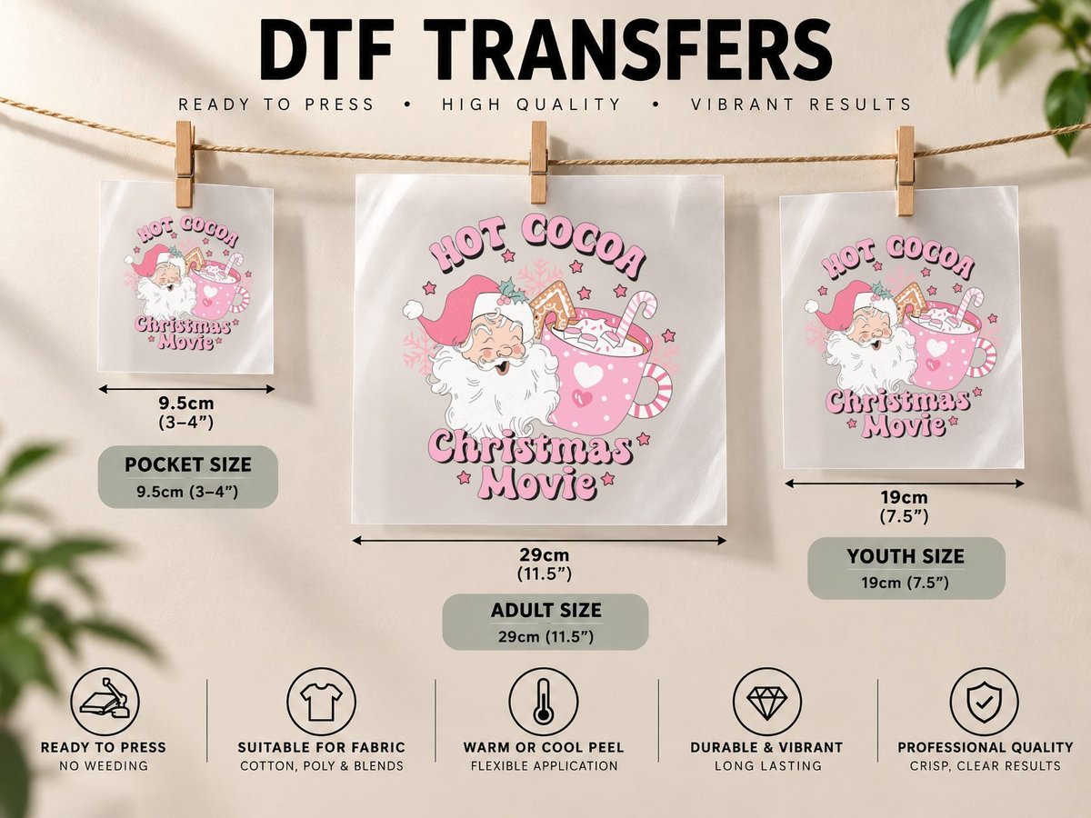 Sparkling Golden Ribbon Bow Christmas, Christmas Graphic DTF Transfer Iron On