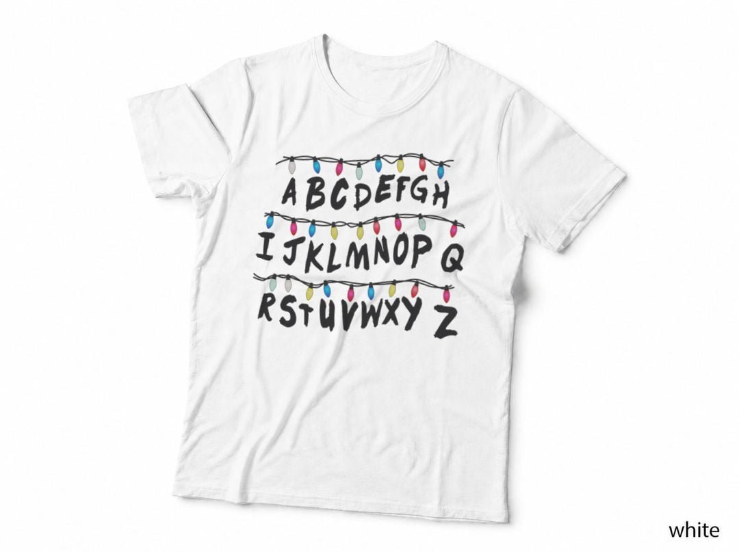 Alphabet Wall - Alphabet Halloween Costume Christmas T-Shirt