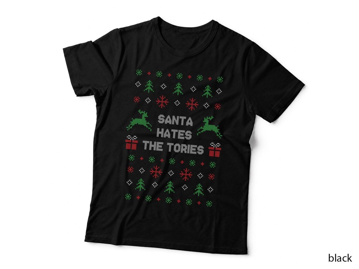 Anti Tory Christmas T-Shirt, Political Humor, Political Statement T-Shirt