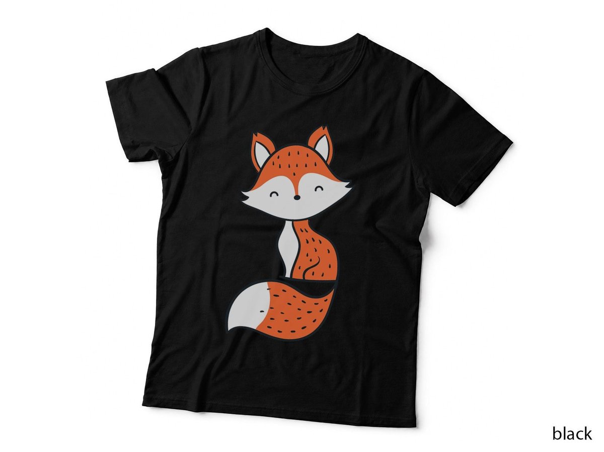 Fox Gift Christmas Teacher Men Kids Birthday T-Shirt