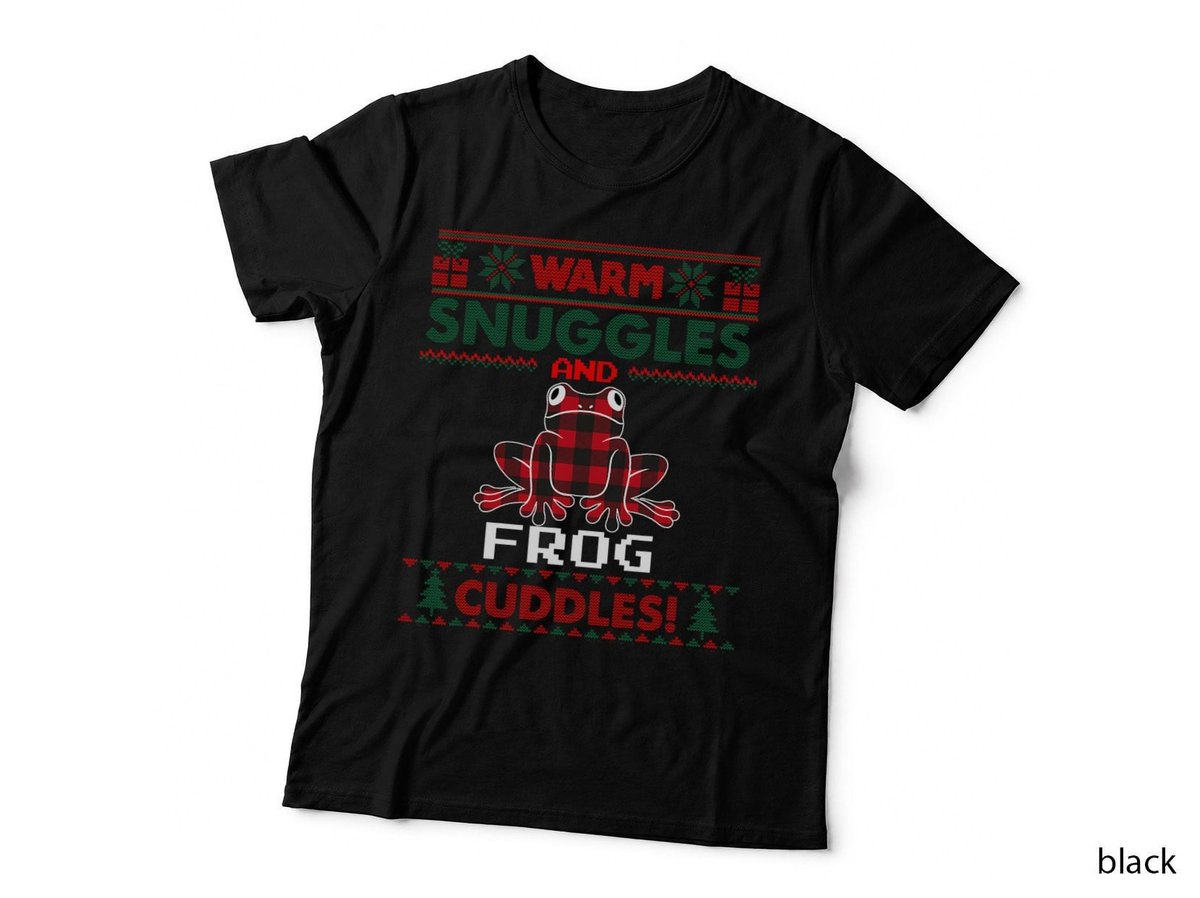 Frog Lover Christmas Pajama Ugly Christmas Sweater T-Shirt