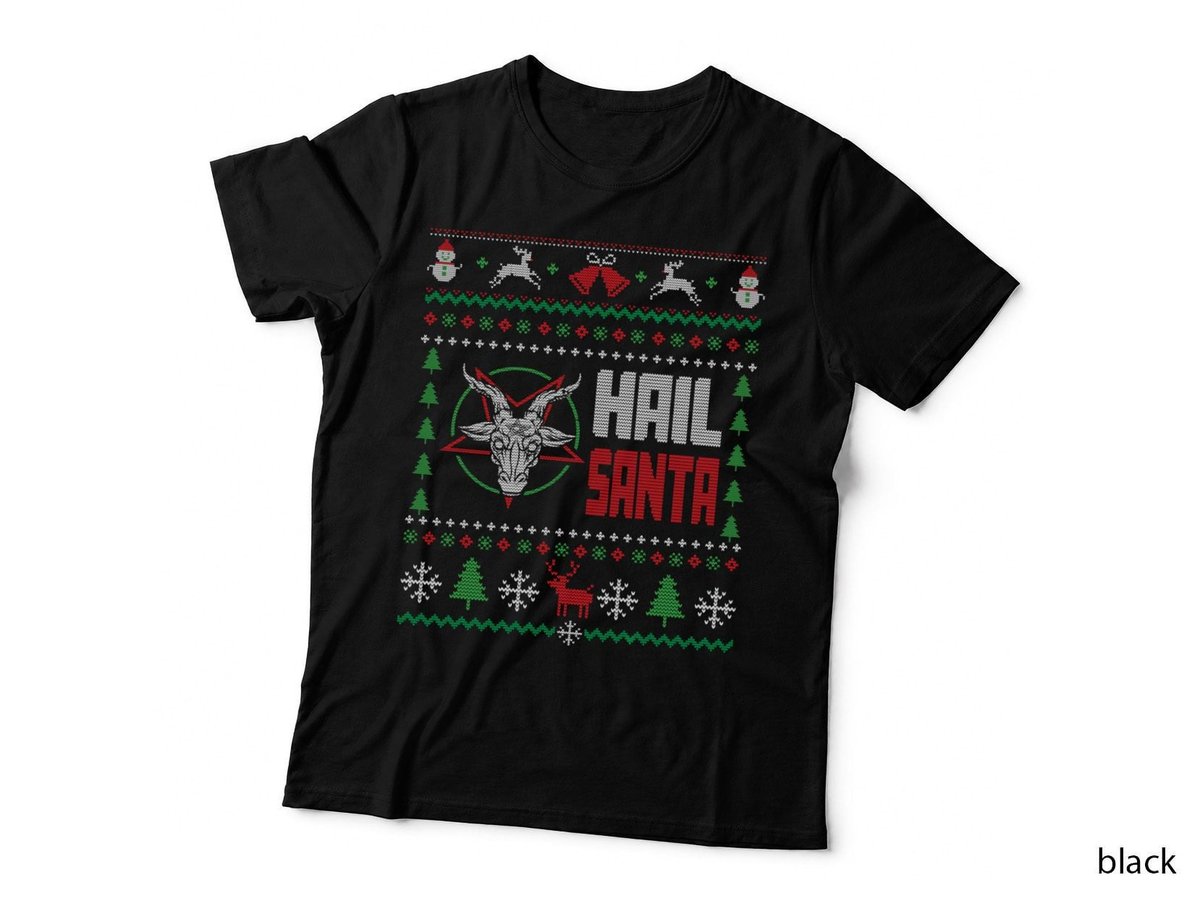 Hail Santa Ugly Christmas Sweatshirt, Holiday Gift, Xmas Present T-Shirt