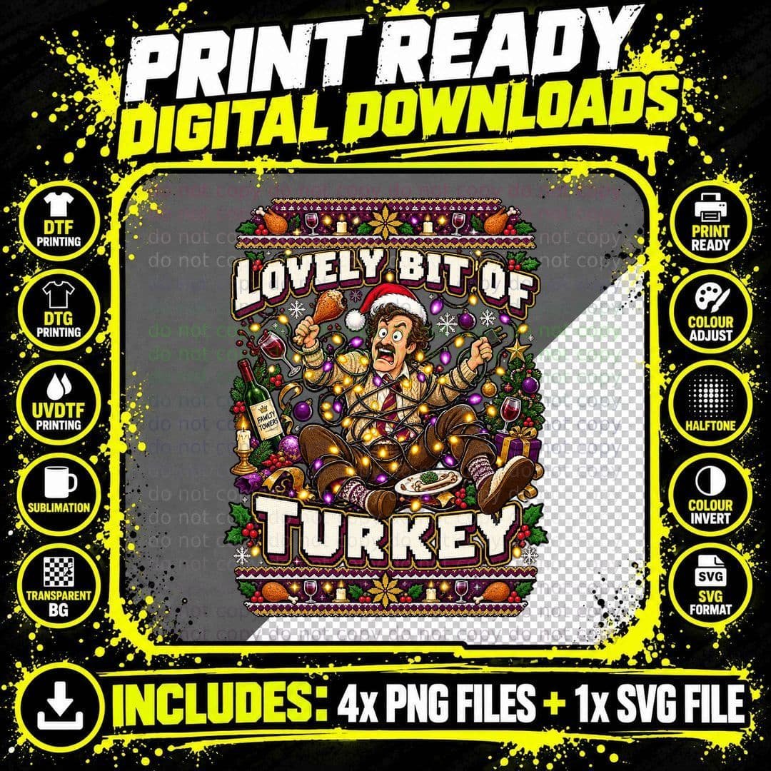 Martin Goodman Christmas Friday Night Dinner Funny Png SVG Digital Bundle