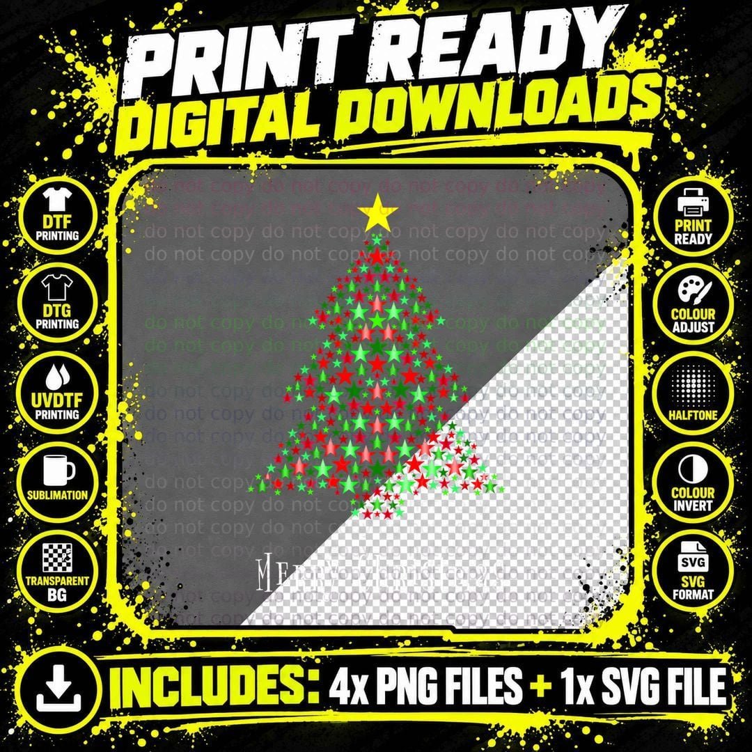 Merry Christmas for Women, Men & Children. Gift Xmas Png SVG Digital Bundle