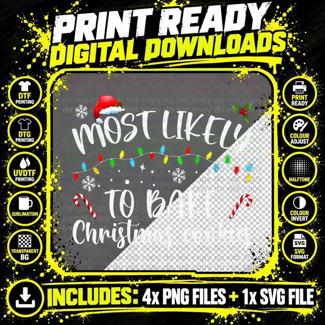 Santa Hat with Candy Canes T-Shirt Png SVG Digital Bundle
