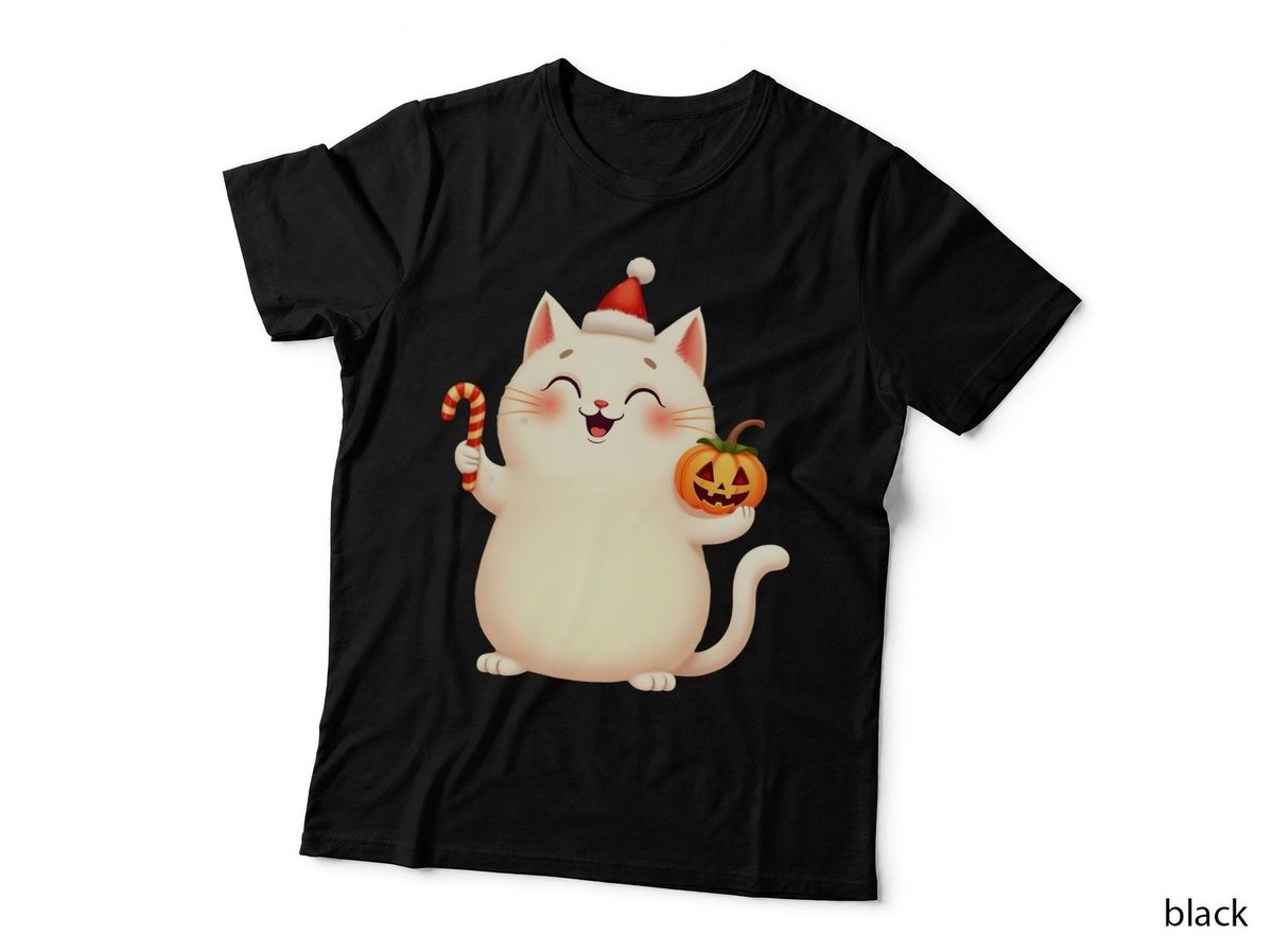 Spooky Christmas Graphic, Holiday Halloween 9 T-Shirt