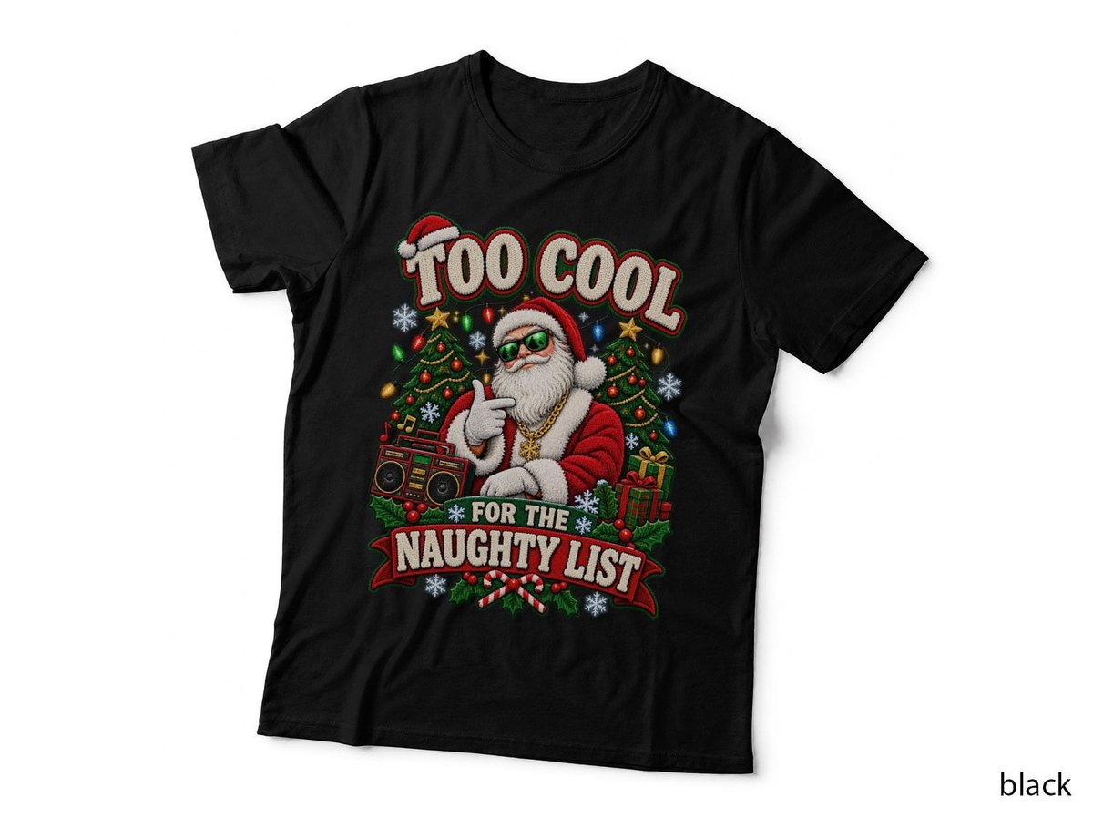 Super Hans Christmas Peep Show Funny British TV Quote Retro Ugly Sweater T-Shirt