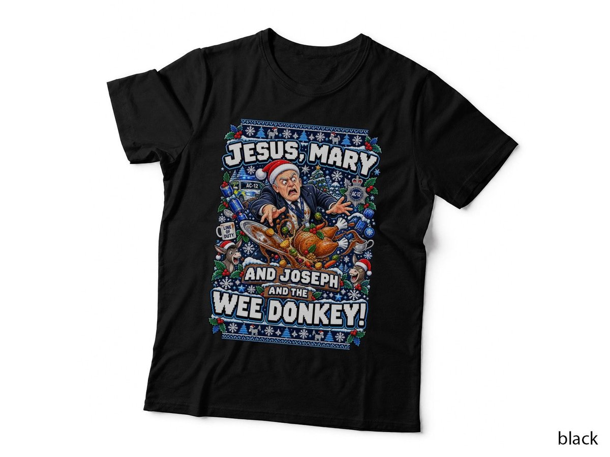 Ted Hastings Christmas Line of Duty Police Comedy Funny Quote Jumper T-Shirt