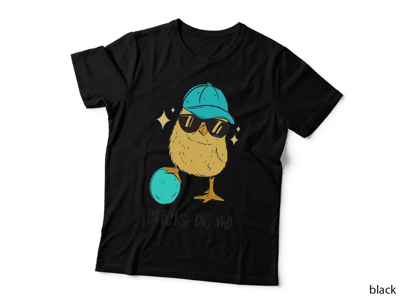 Chicks Dig Me, Teen Toddler Boy Easter Kids Men Funny Easter T-Shirt