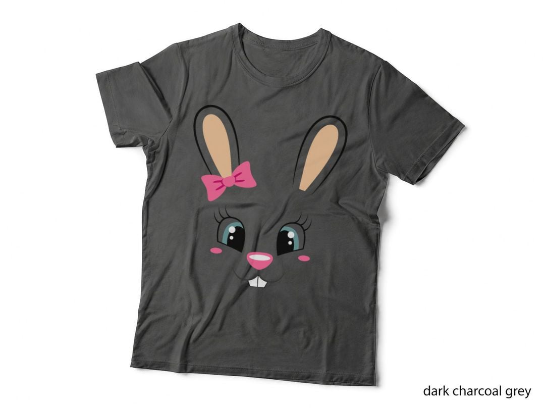 Cute Bunny T-Shirt, Easter Bunny Print, Pet Lover Apparel