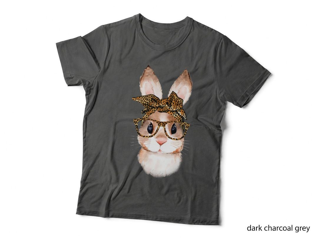 Cute Easter Bunny Mom Easter Leopard Year of the Rabbit T-Shirt